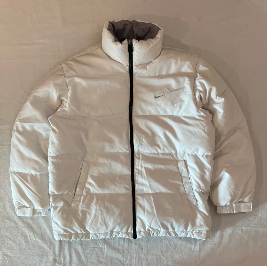 00s 나이키 뉴챔프 황금사이즈 화이트 다운 패딩 상품이미지1