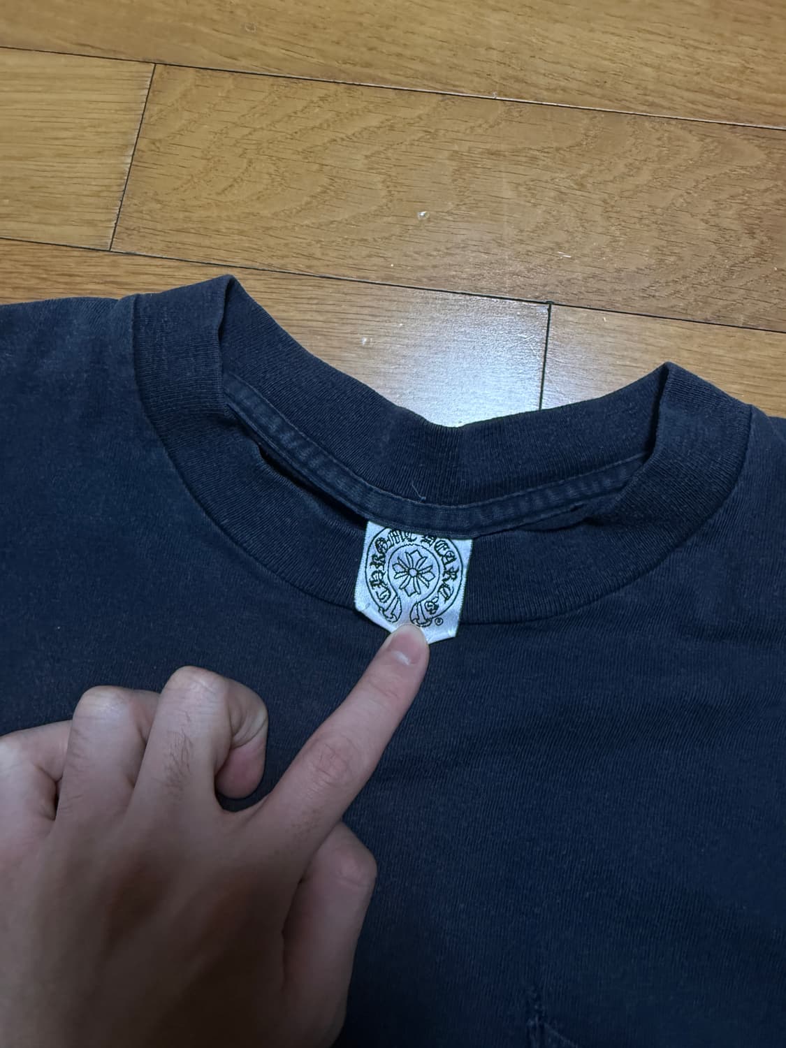 90s 크롬하츠 포켓 티셔츠 상품이미지2