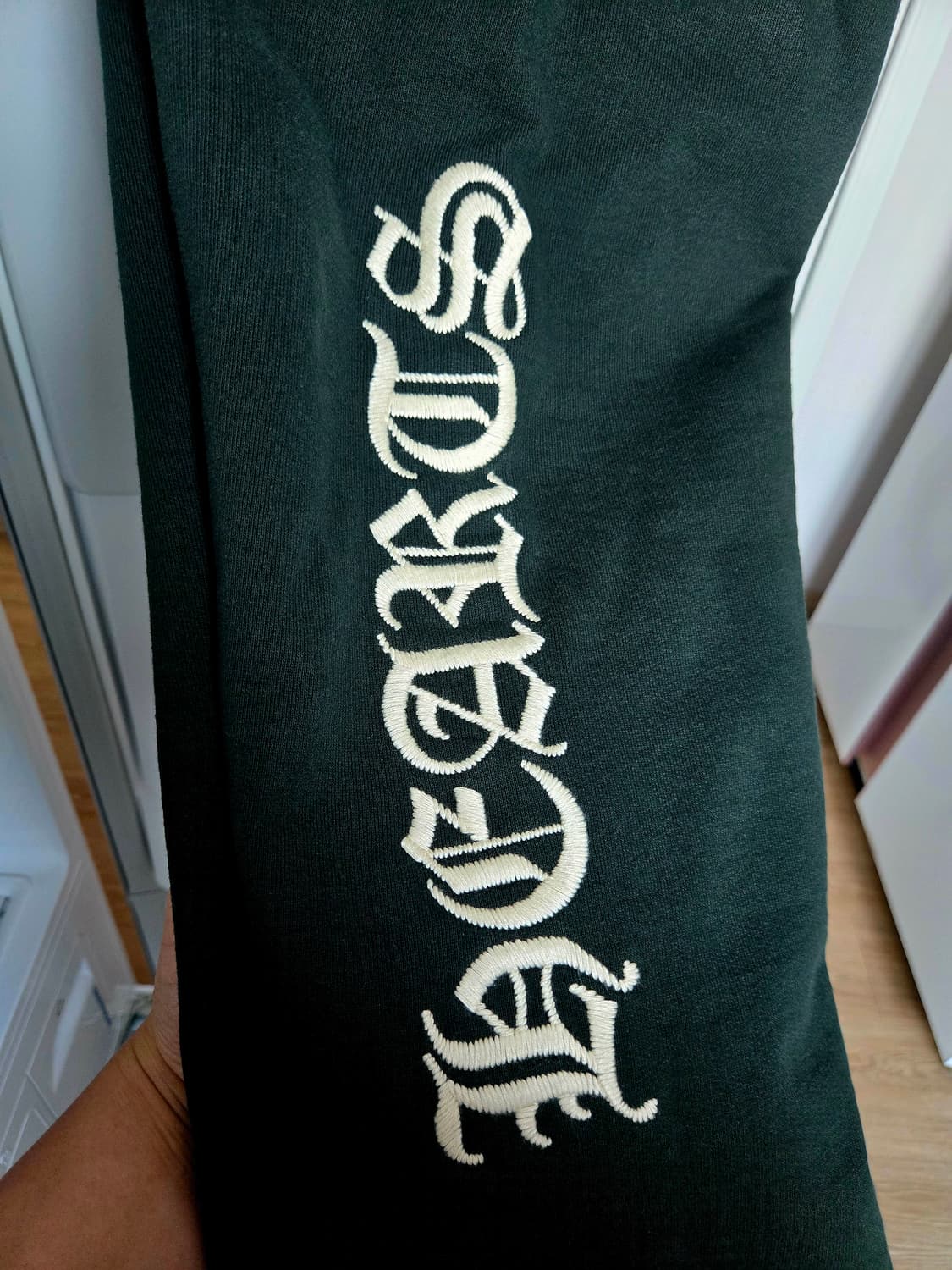 크롬하츠 헤비웨이트 자수 그린 팬츠(정품) 상품이미지1