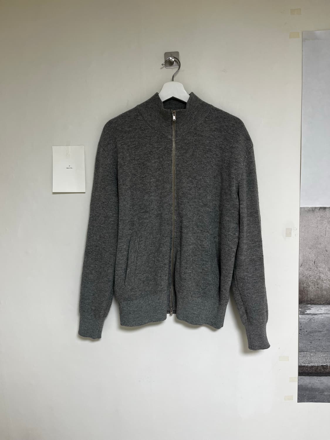 포터리 니트 집업  상품이미지1