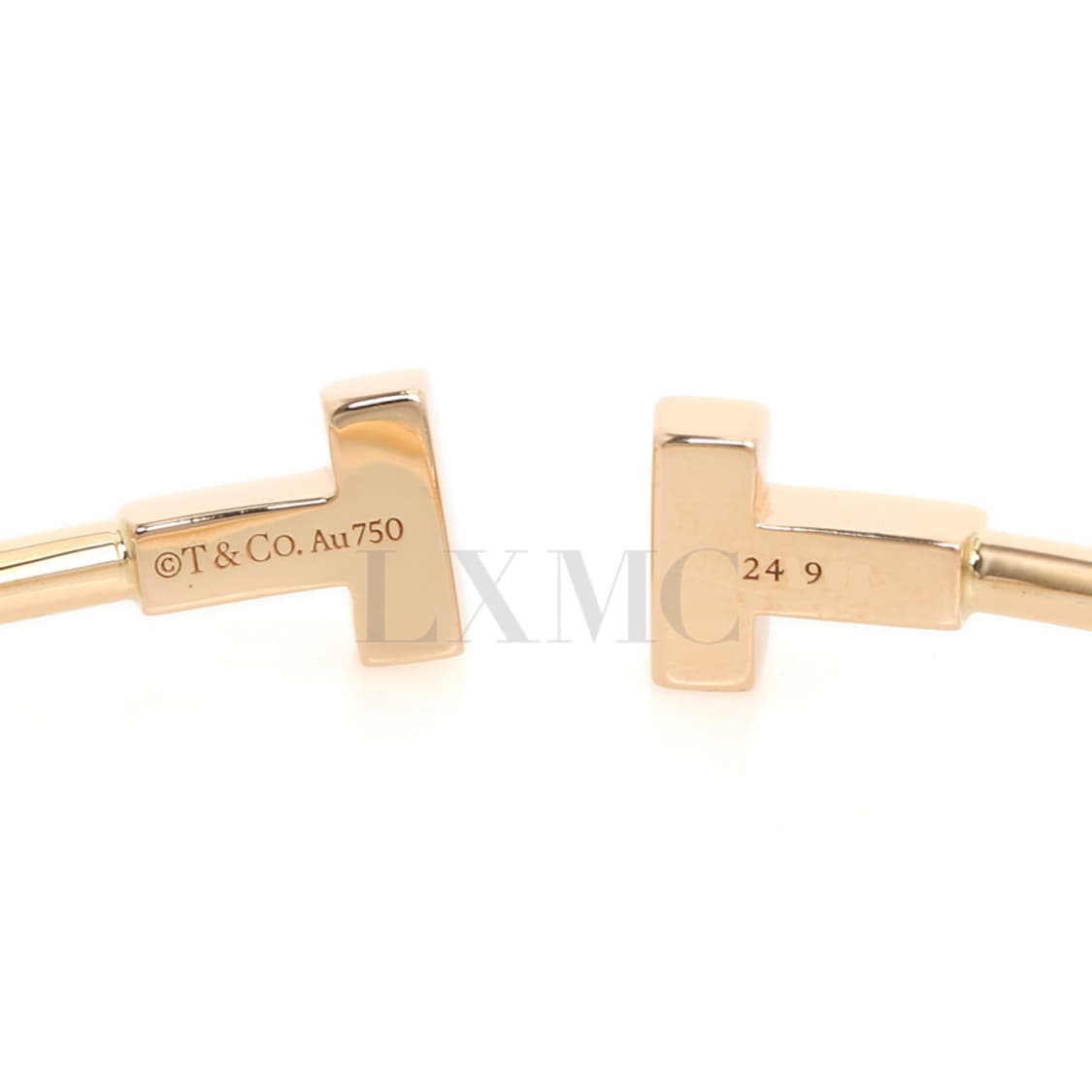 티파니 네로우 와이어 브레이슬릿 18K 옐로우골드 뱅글 팔찌 상품이미지7