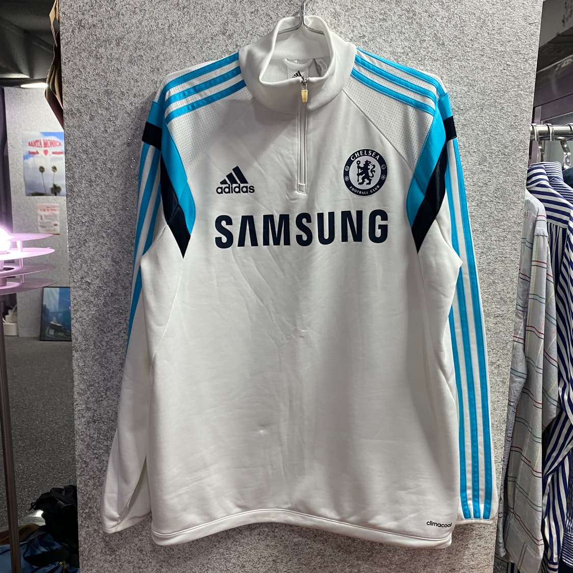 아디다스 이큅먼트 첼시 삼성 트랙탑 축구져지 B4682 상품이미지2