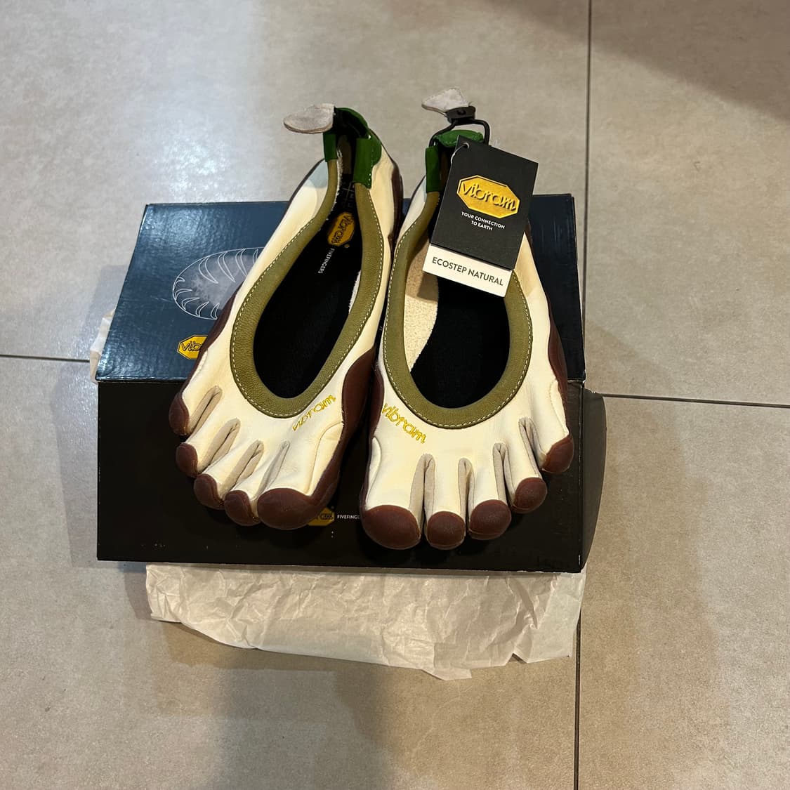 (W) 비브람 파이브핑거스 클래식 에보 버터 어스 레드 상품이미지1