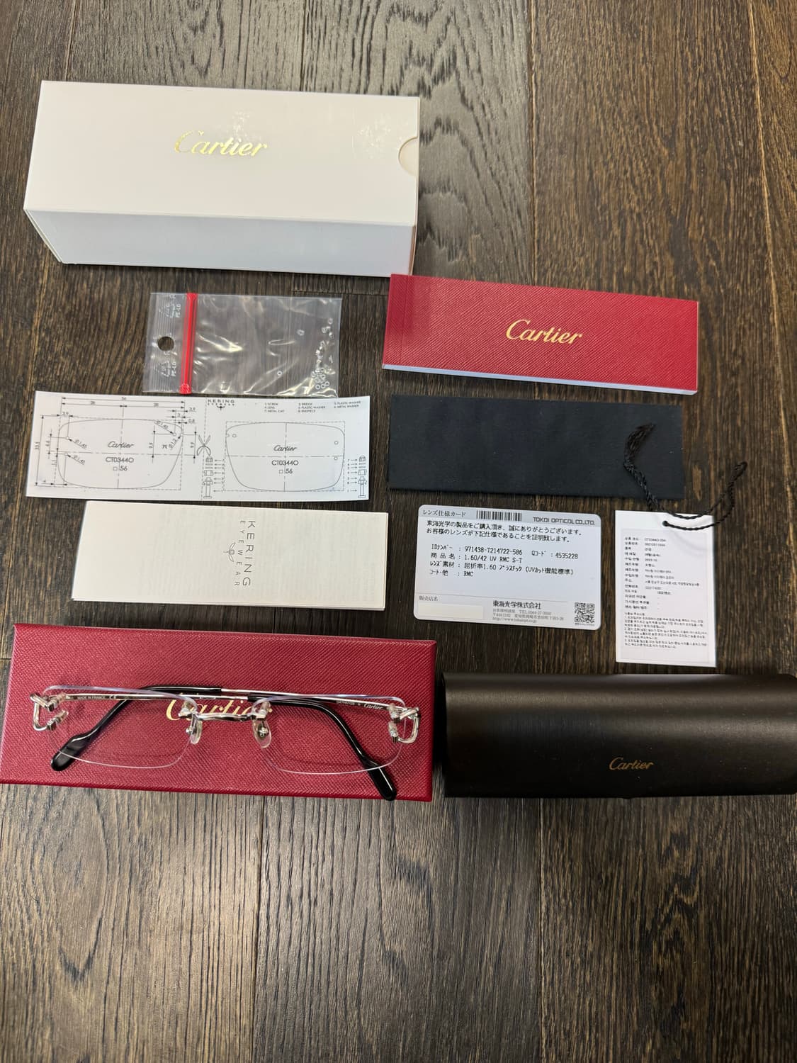 Cartier 까르띠에 무테안경 ct03440 상품이미지2