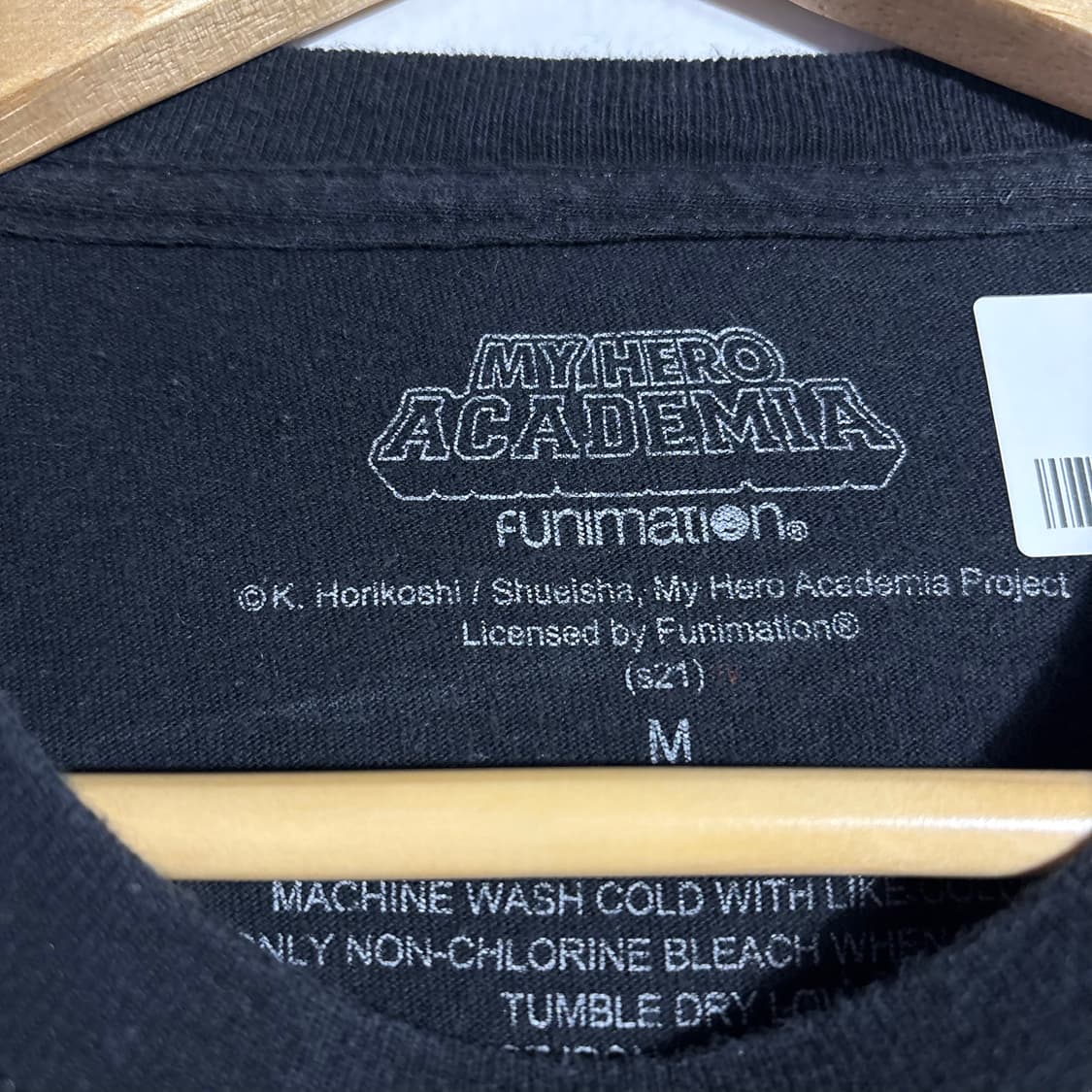 나의히어로아카데미아 캐릭터 프린팅 반팔티 상품이미지3