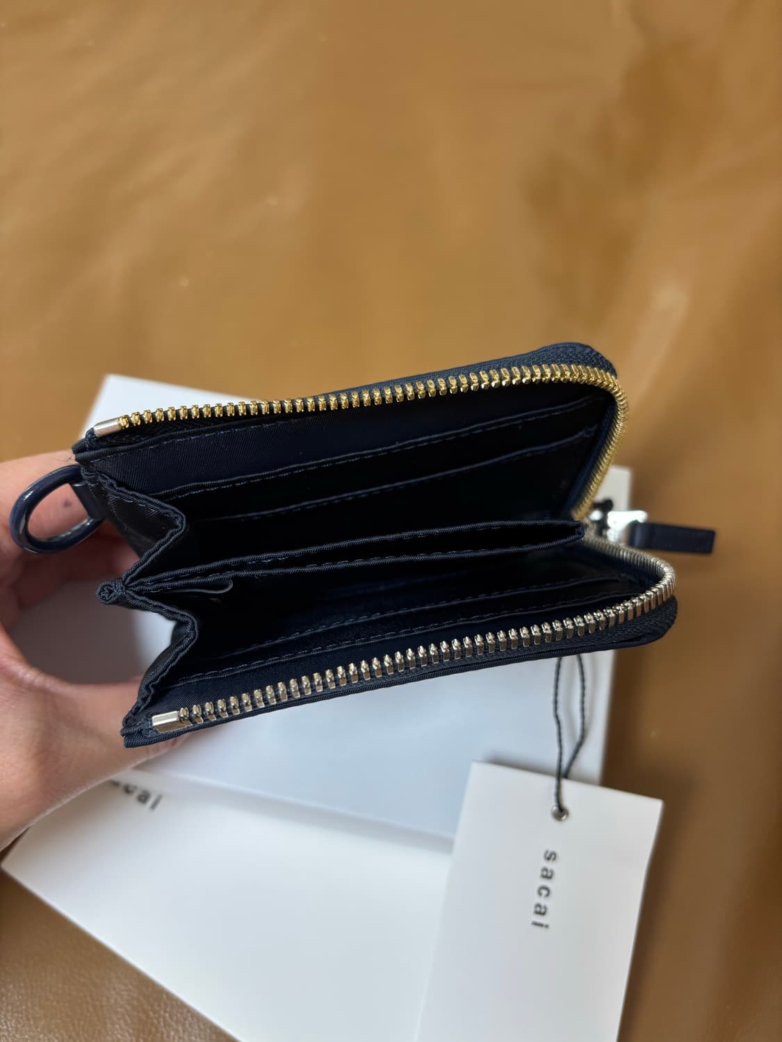 포터 사카이 나일론 월렛 지갑 네이비 Porter Sacai 상품이미지4