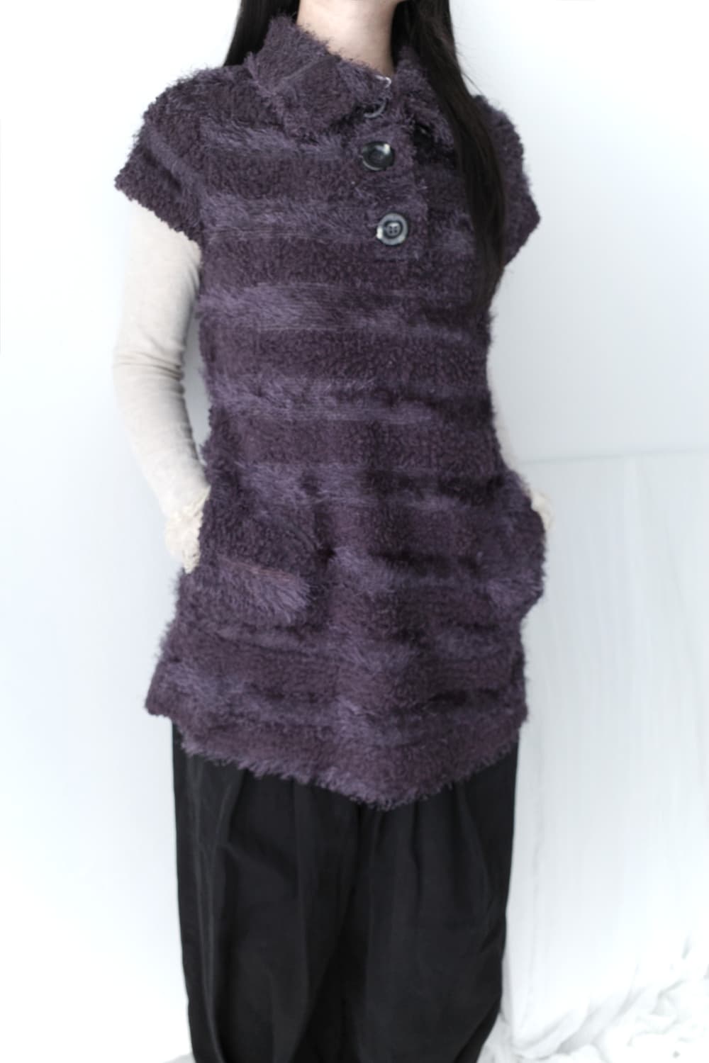 knit half sleeve  상품이미지5