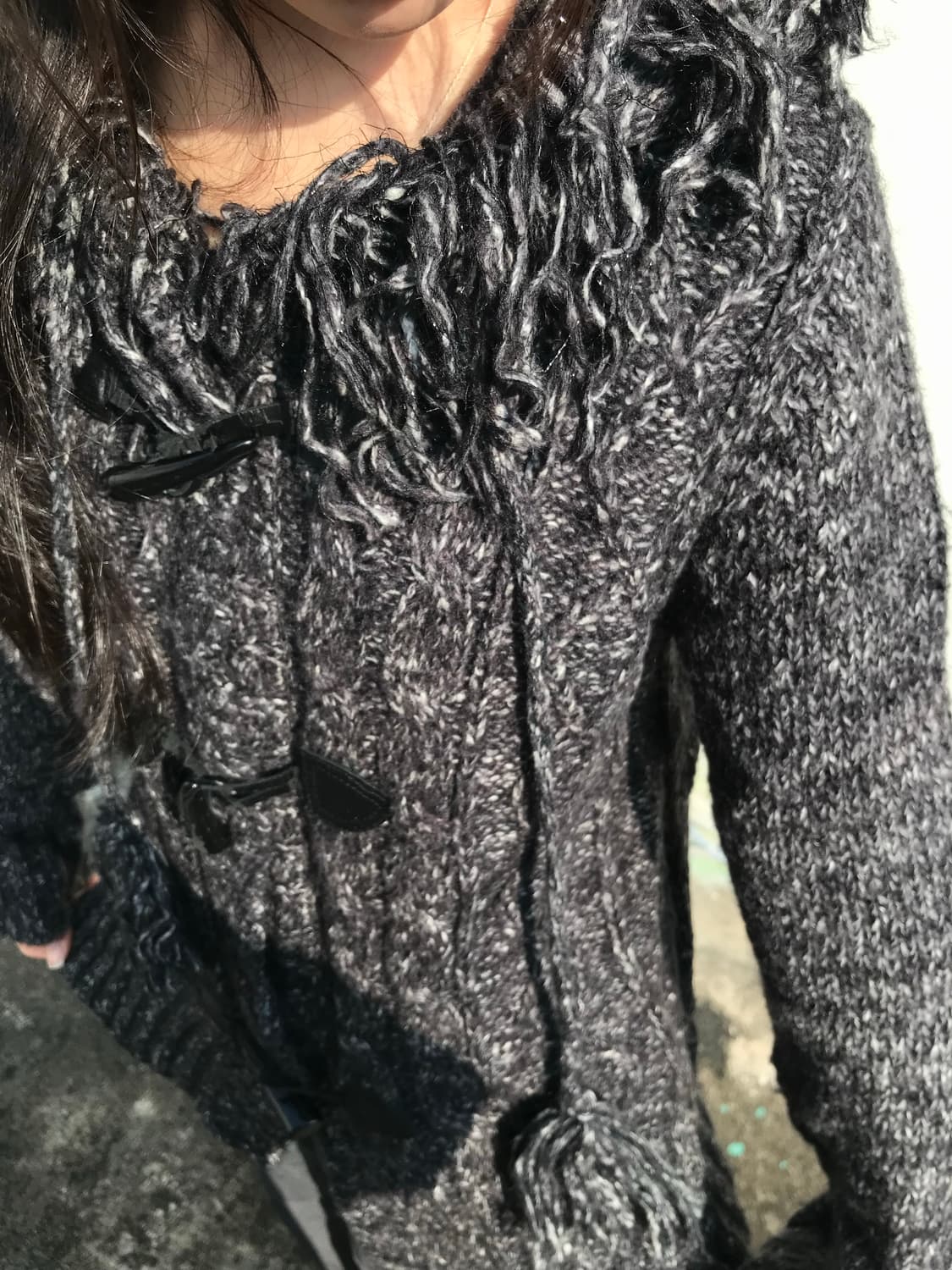 윈터 프린지 니트 상품이미지7