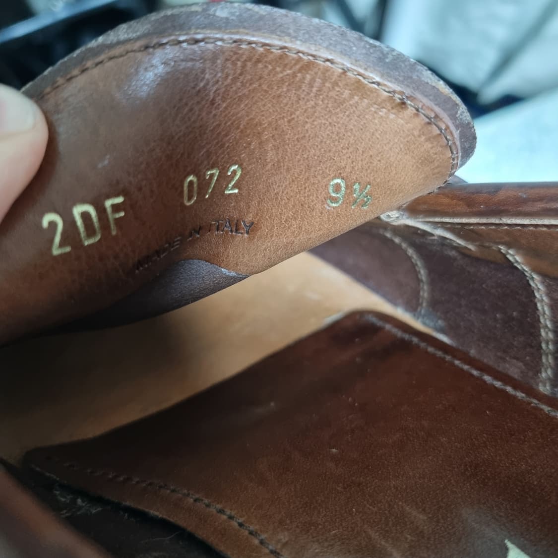 프라다 브라운로퍼 uk9.5 상품이미지7