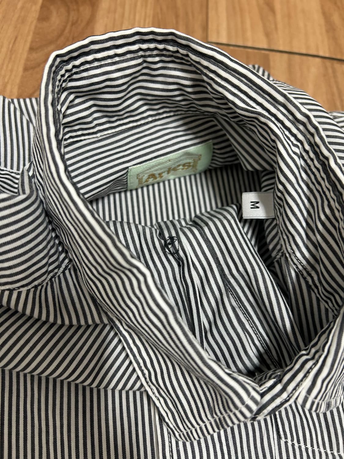 에리즈 스트라이프 셔츠 Aries Striped Poplin Shirt 상품이미지6