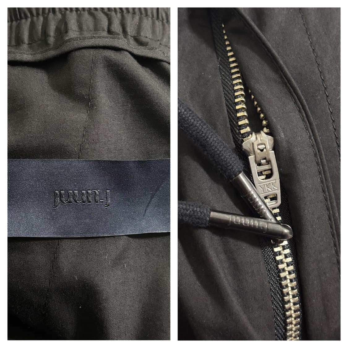 22ss)준지 카고와이드밴딩팬츠46/블랙 상품이미지6