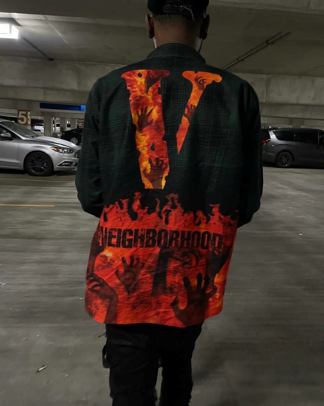 브이론 네이버후드 플란넬 셔츠 자켓 상품이미지1