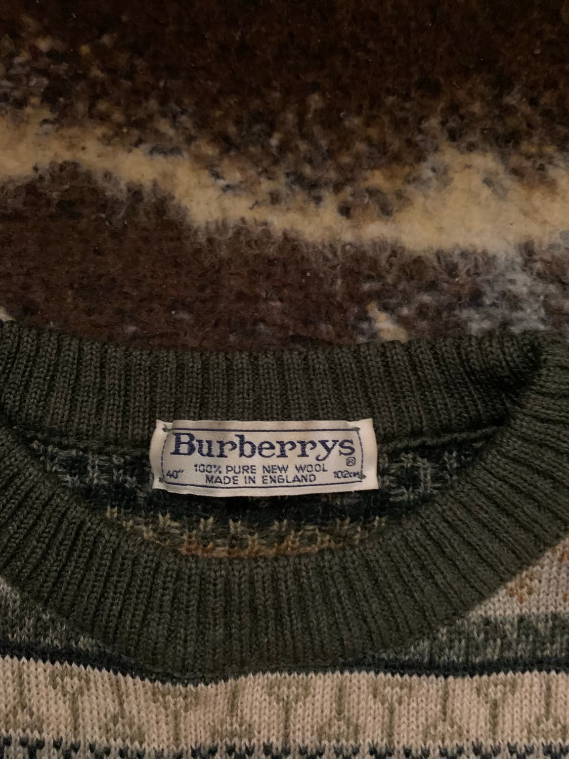 Burberry 80s-90s 골프 니트  상품이미지2