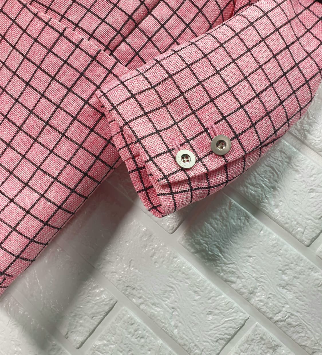 [55]르윗 체크 자켓 상품이미지4