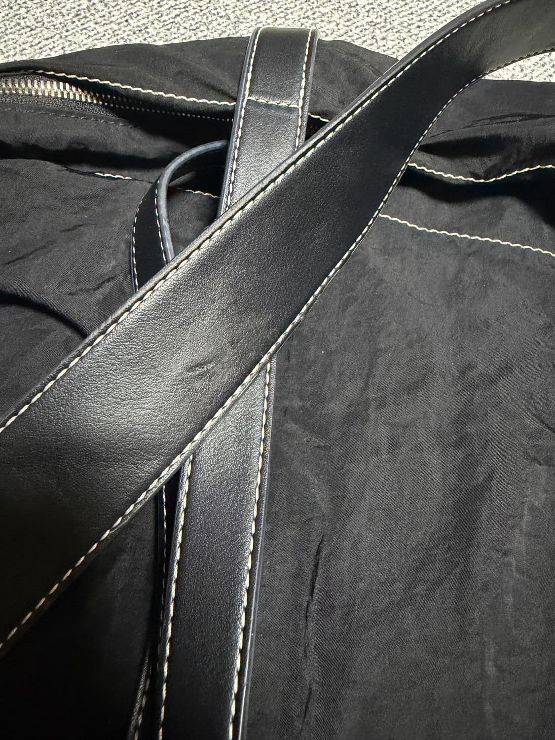 마뗑킴 패브릭 뉴 쇼퍼백 블랙 상품이미지3