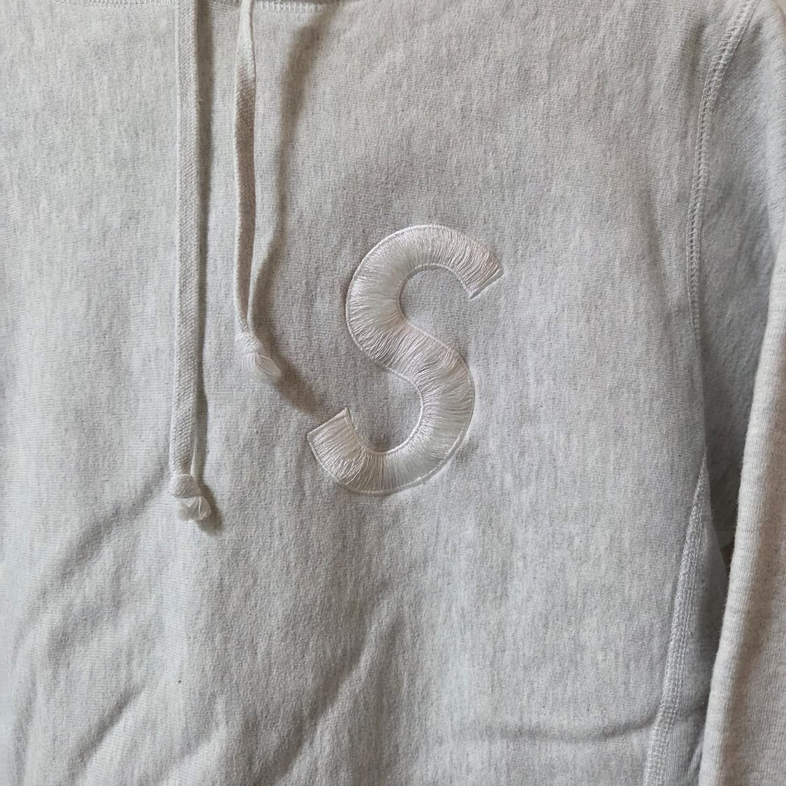 [m] 슈프림 S 로고 후드 그레이 supreme s logo 상품이미지2