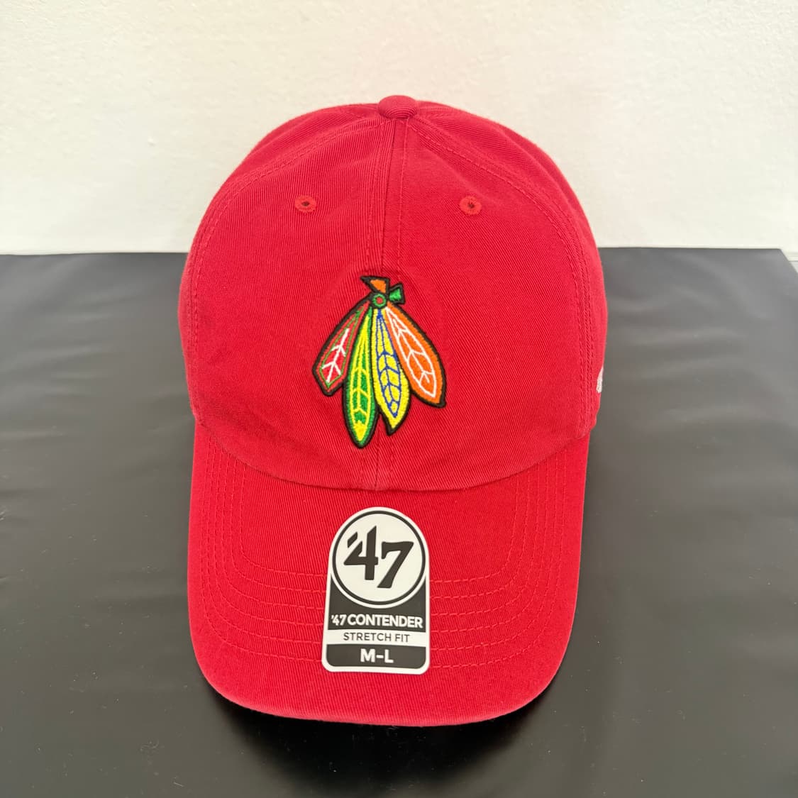 47브랜드 시카고 블랙호크스 볼캡 M-L 상품이미지1