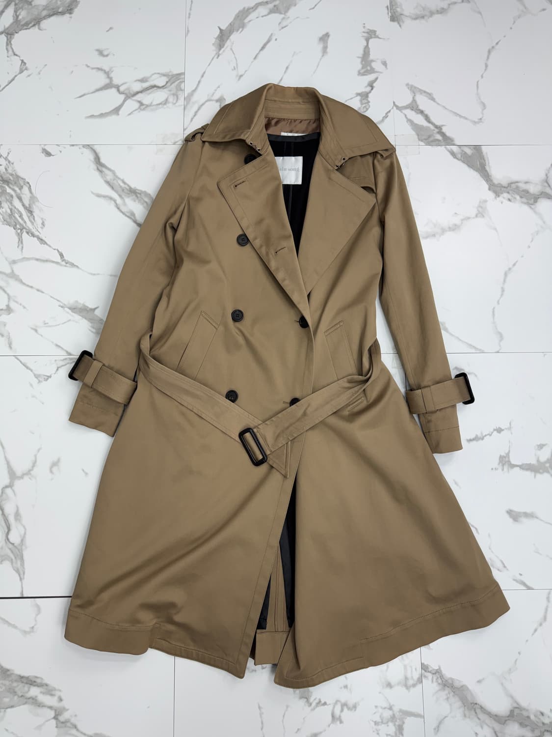 제인송 베이지 트렌치코트 상품이미지1