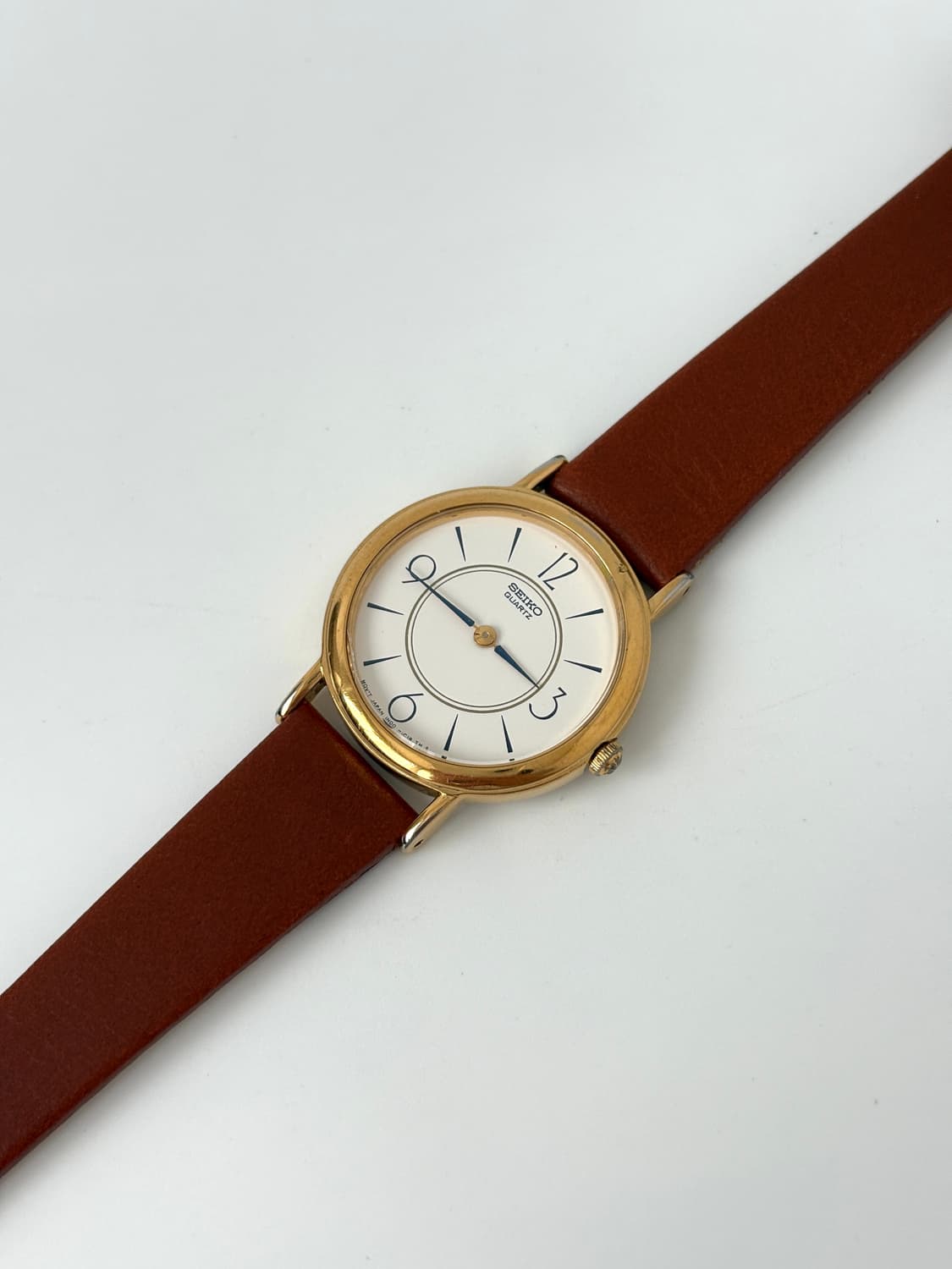 1990s White Dial Gold Ladies Quartz 상품이미지4