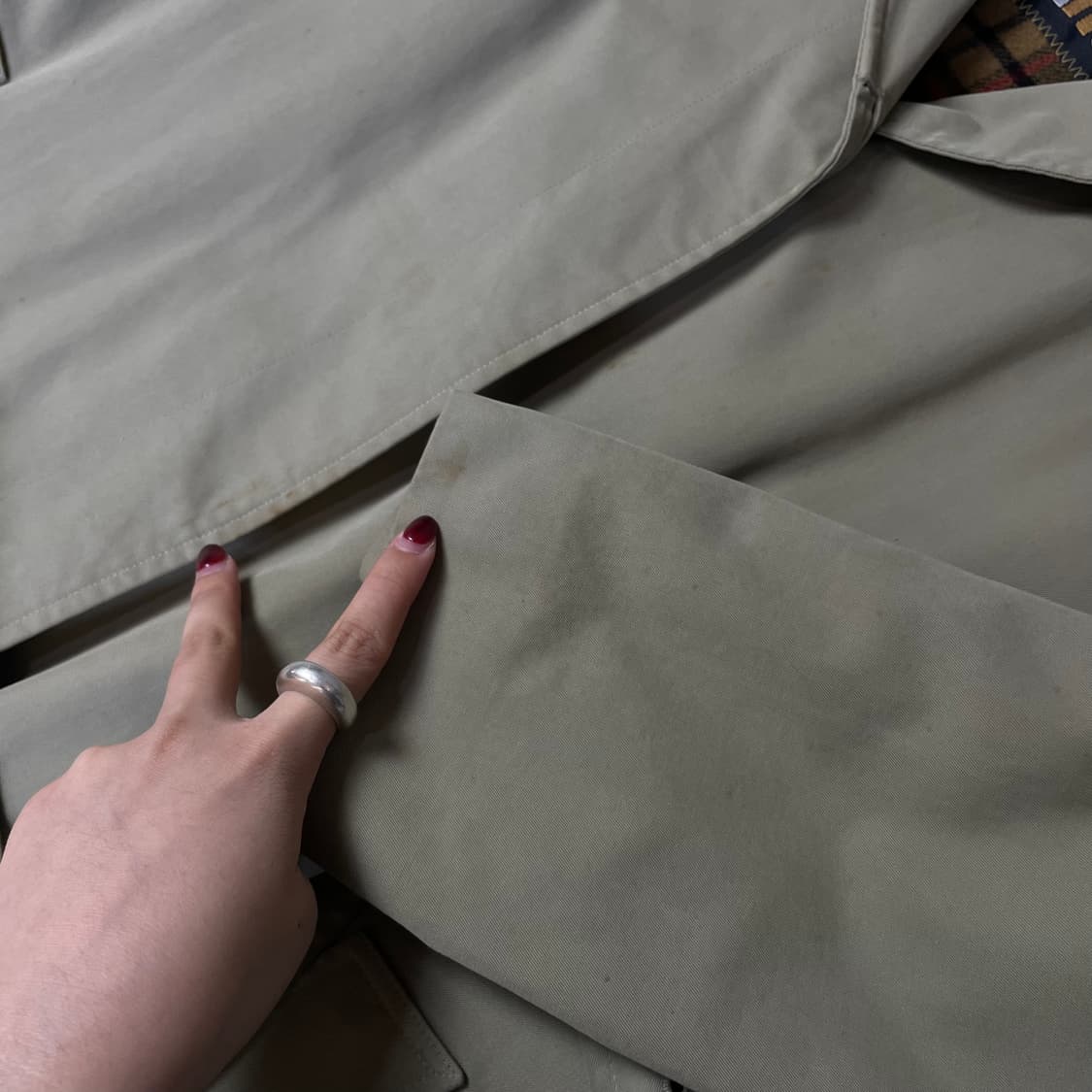 닥스 연베이지 롱코트 상품이미지4