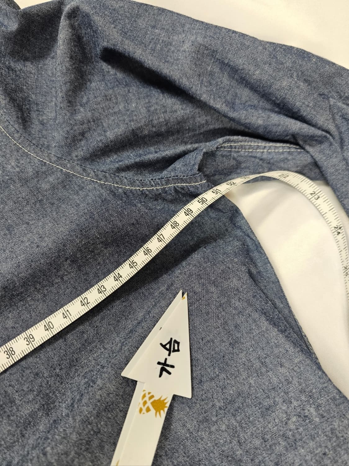 헤리티지플로스데님원피스 상품이미지5