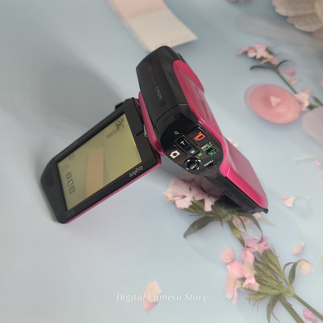 Xacti 산요 작티 핑크 cg 10 캠코더 디카 상품이미지3