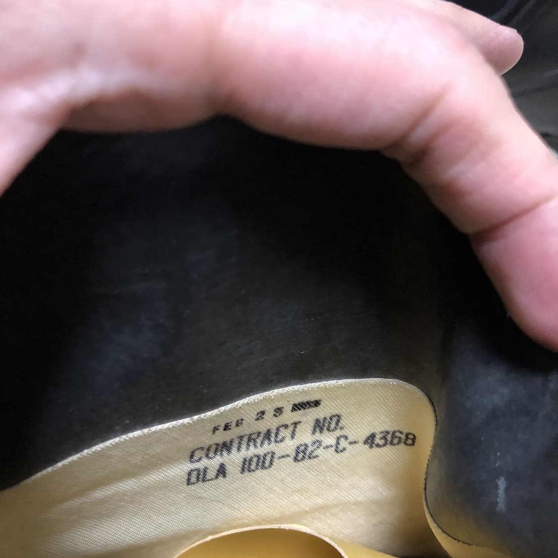 (9R) 80s 새상품 미군 BATA 설상 버니부츠 Bunny Boots 상품이미지5