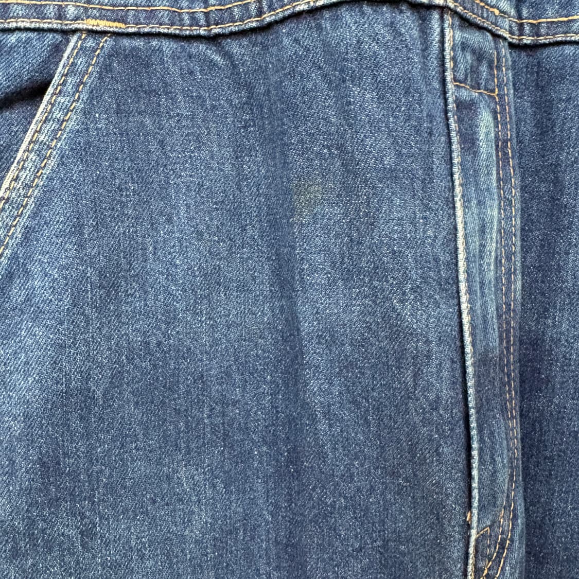 빅죤 빈티지 청 데님 롤업 오버롤 F 상품이미지3