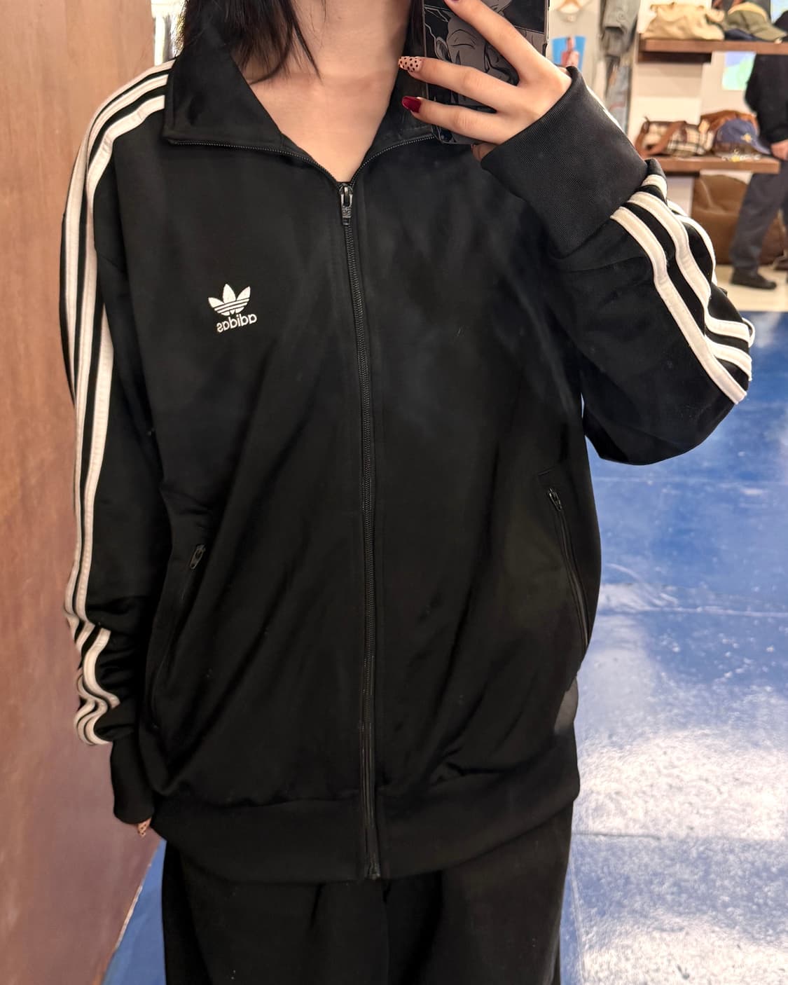 Adidas 아디다스 블랙 트랩탑 져지 상품이미지1