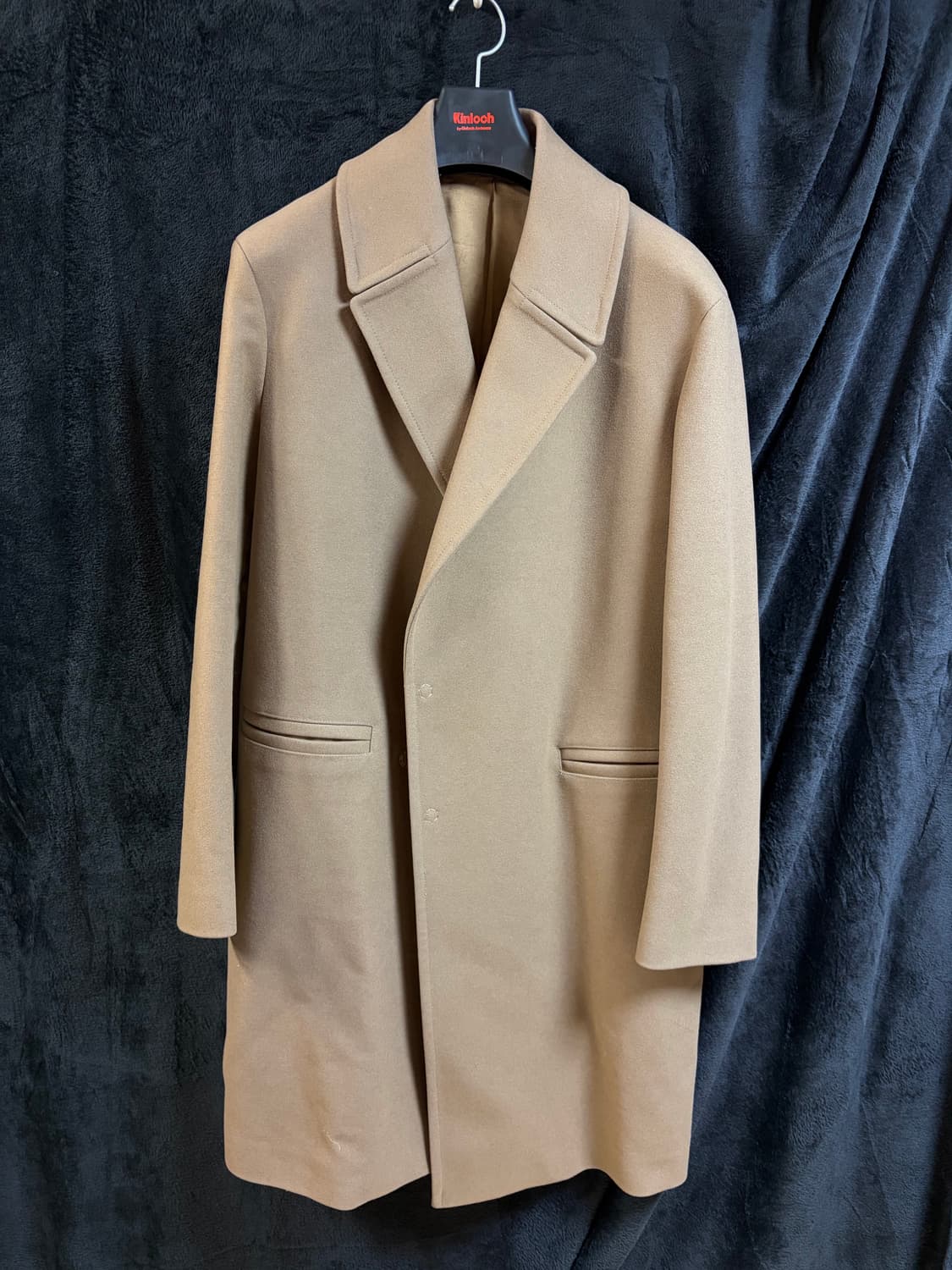 엠포리오 아르마니 베이지 롱코트 54 상품이미지1