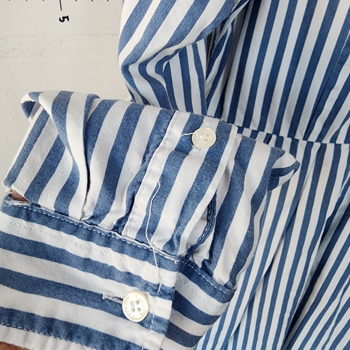 라코스테 스트라이프 셔츠 원피스 상품이미지4