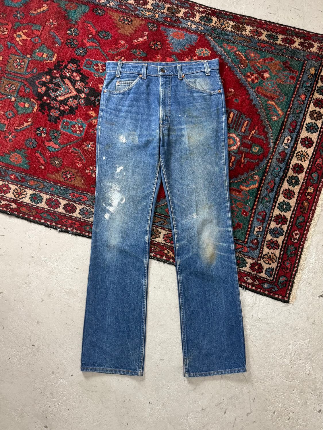90's USA Made 리바이스 517 레드탭 리바이스 중청 부츠컷 상품이미지2