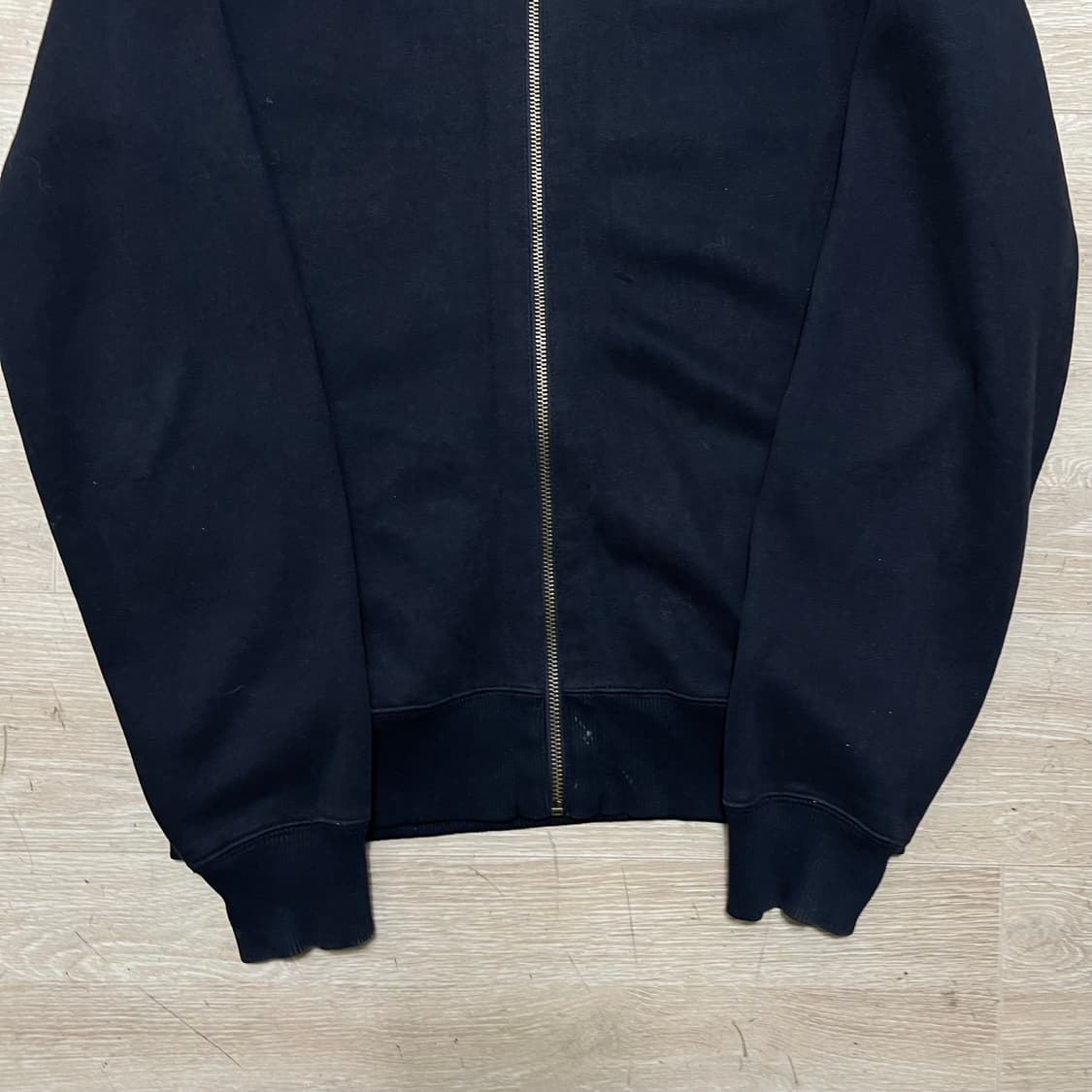 캘빈클라인 진스 스탠드넥 기모 코튼 집업자켓 [블랙] XL/105 상품이미지3