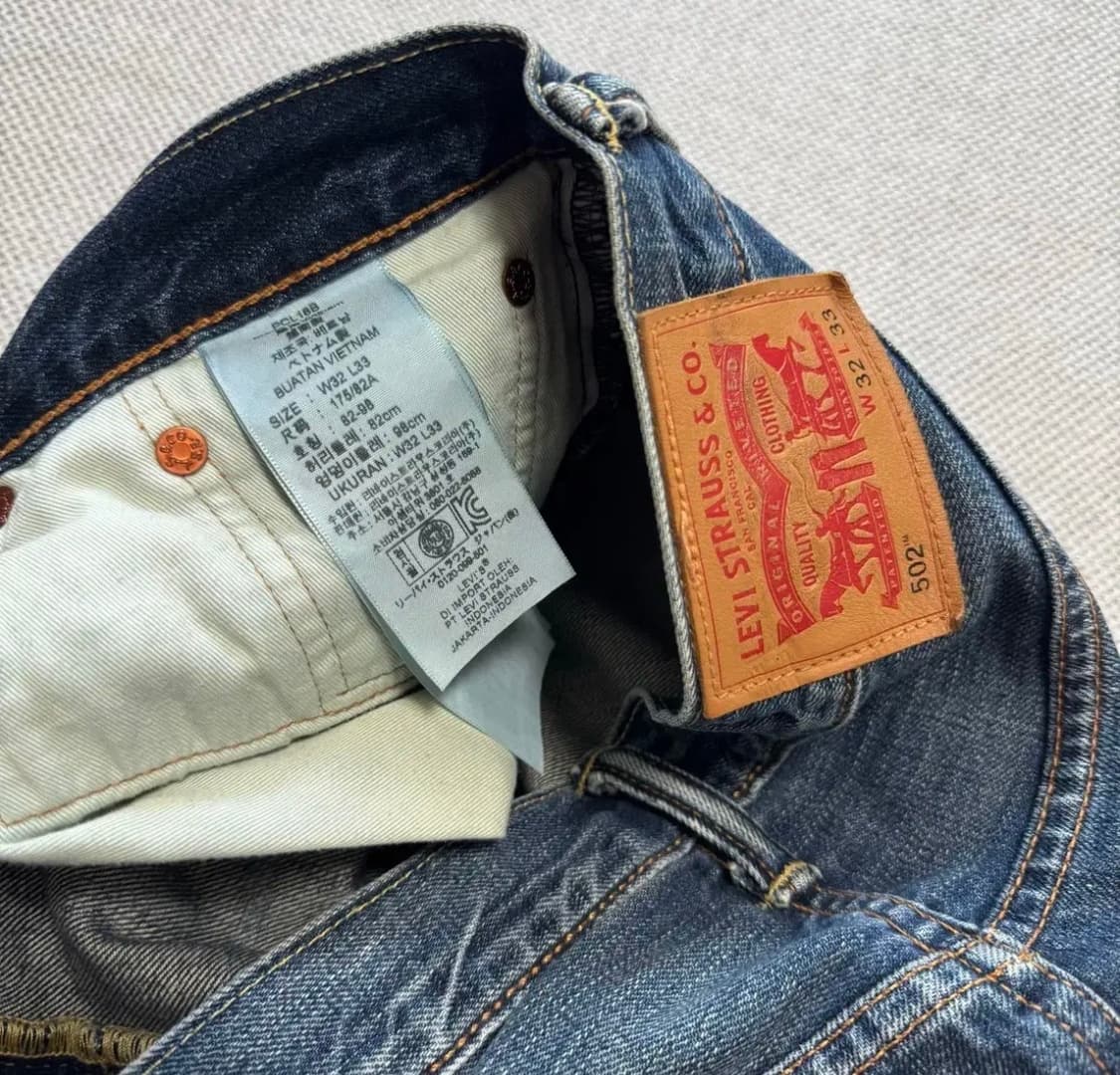 리바이스 502 데님팬츠 상품이미지2