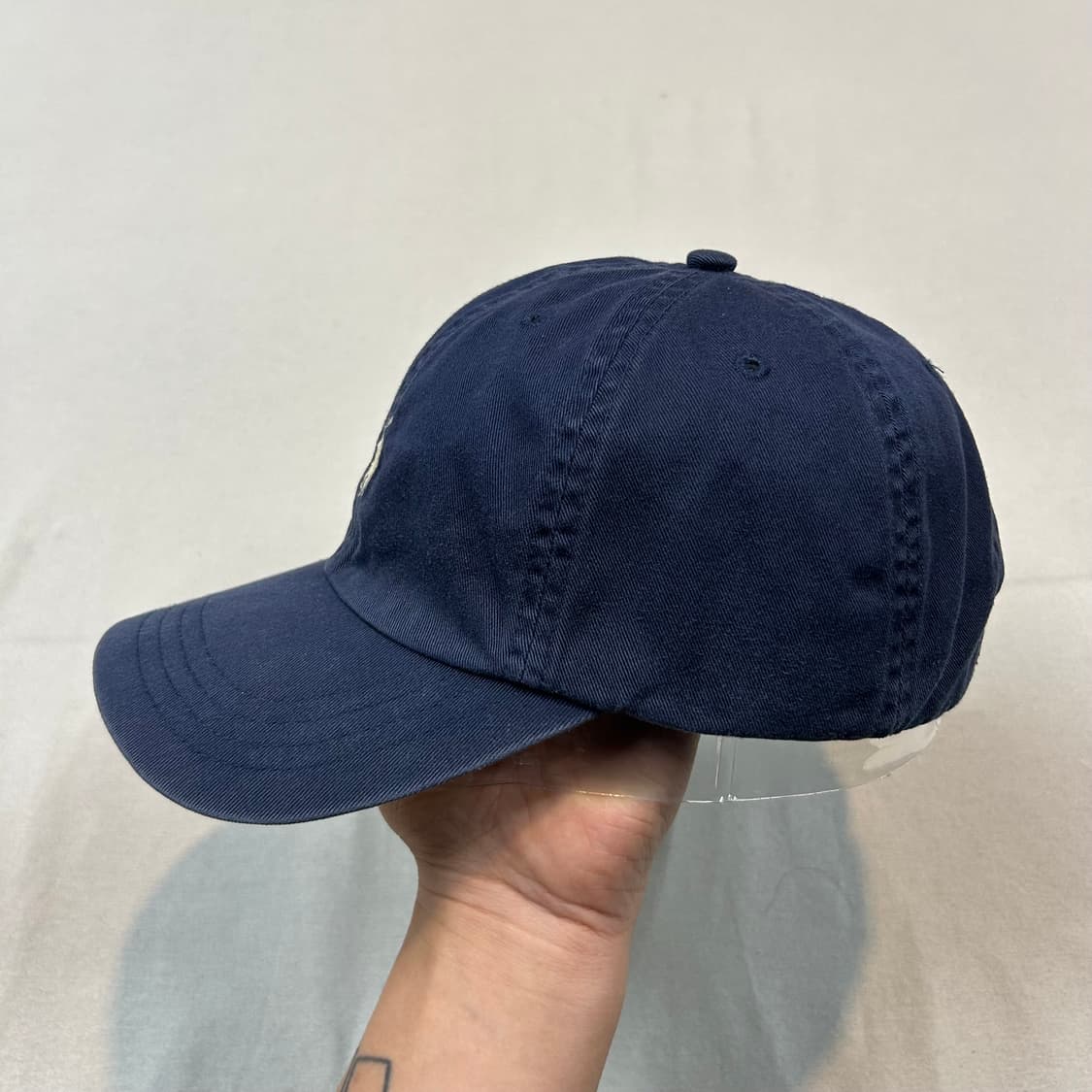 폴로 랄프로렌 네이비 볼캡 모자 가죽스트랩 정품 상품이미지3
