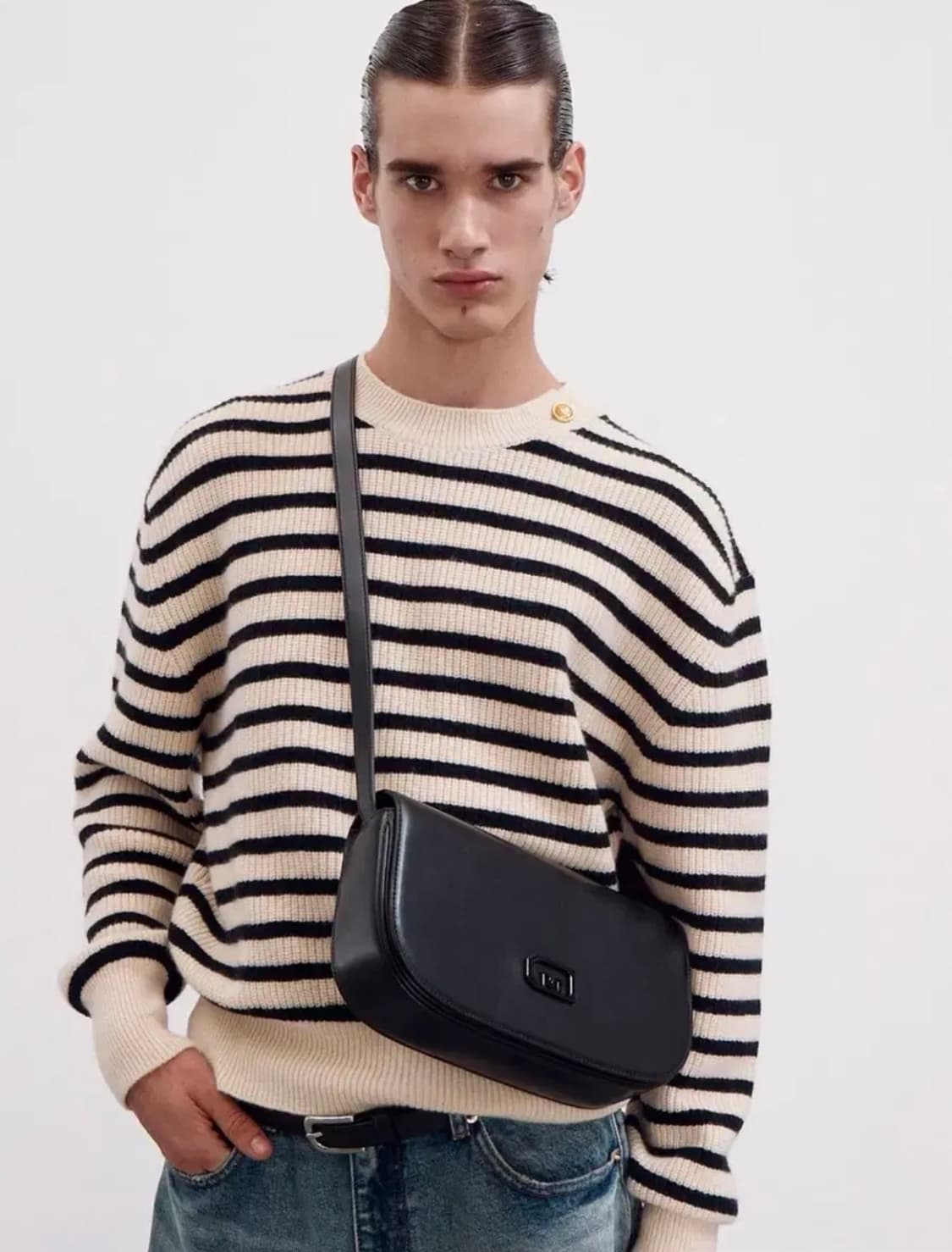 렉토 스트라이프 니트 60s 상품이미지1