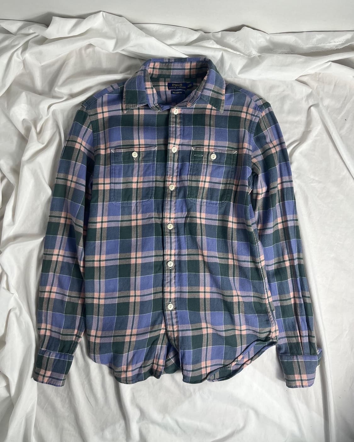 폴로 플란넬 체크 셔츠 상품이미지1