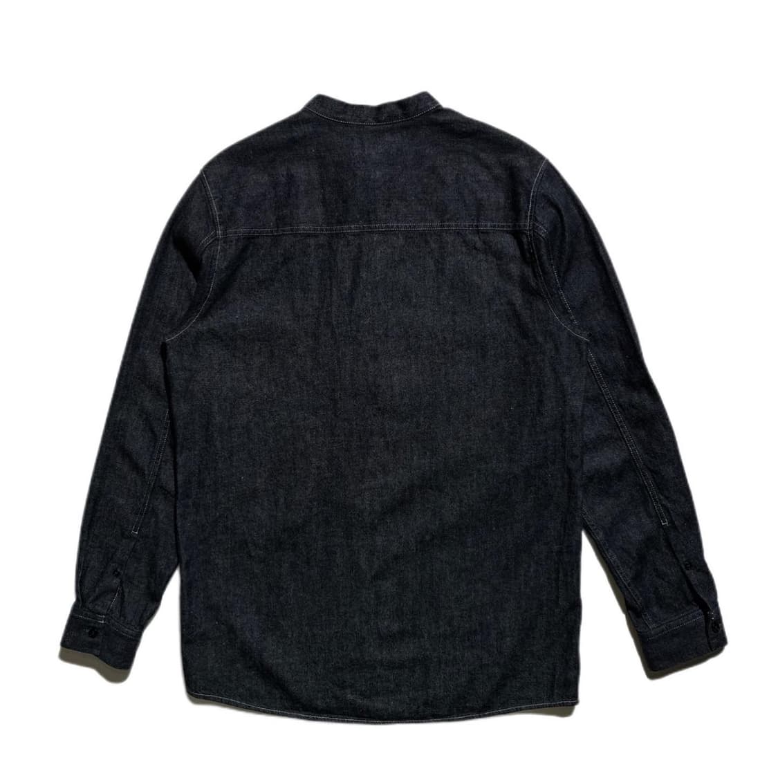 COS 코스 린넨 블렌드 헨리넥 하프셔츠 상품이미지2