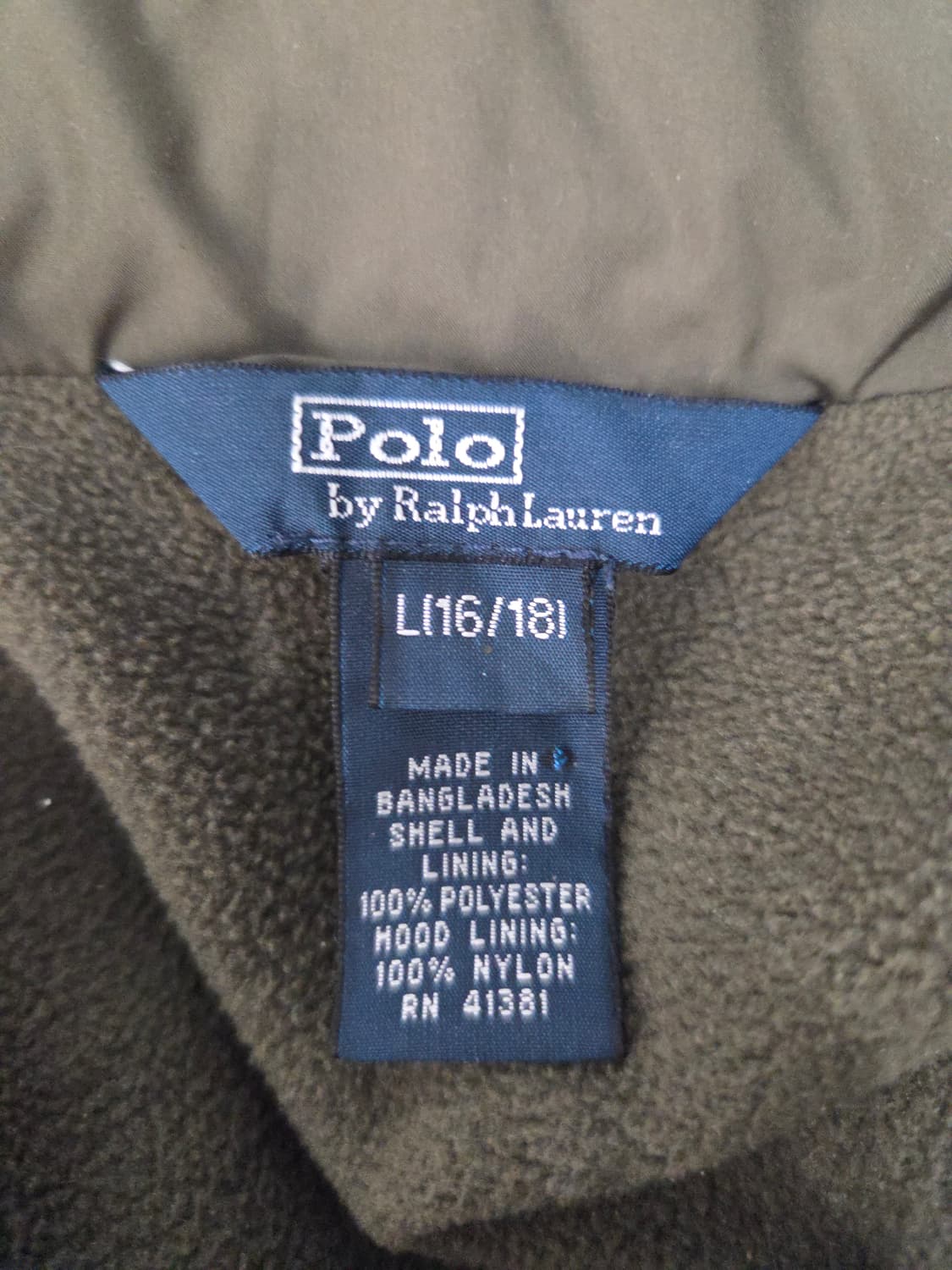 폴로 랄프로렌 안감 후리스 집업 자켓 상품이미지7