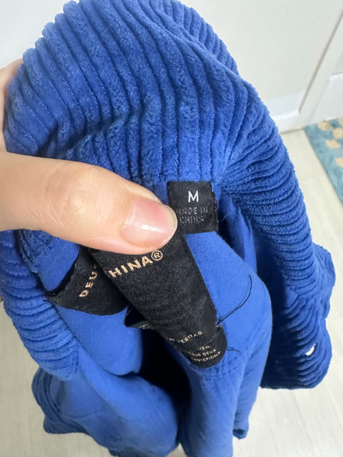 데우스엑스마키나 코듀로이 셔츠 M 상품이미지2