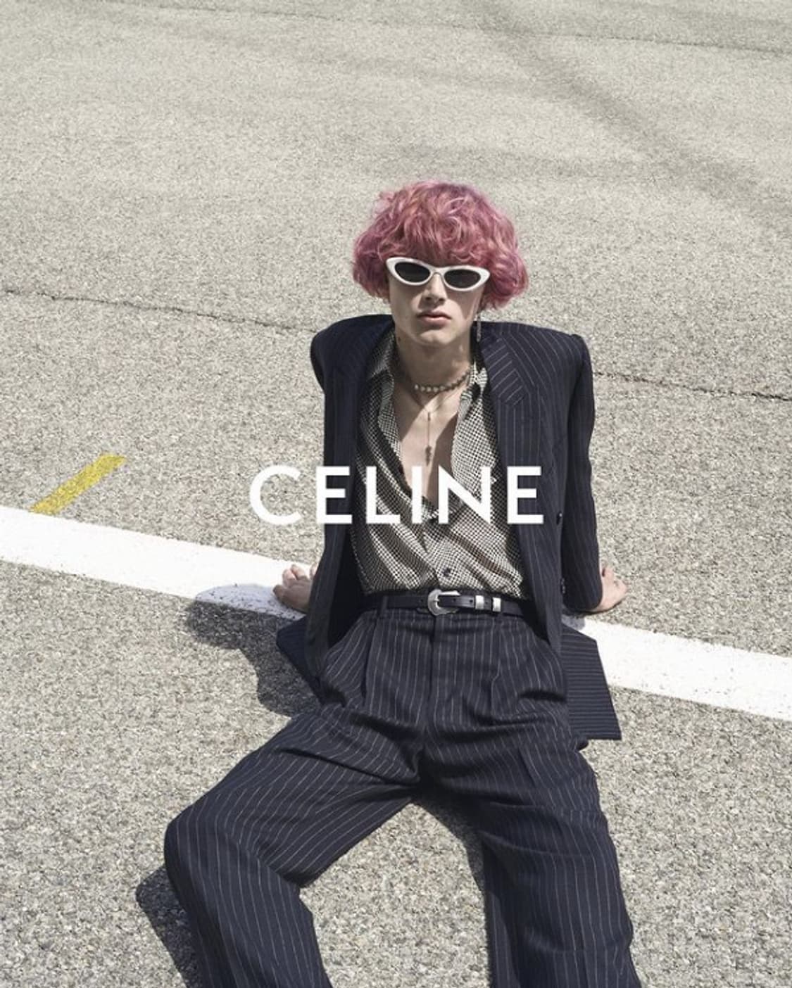 셀린느 21S/S 스트라이프 수트  상품이미지1