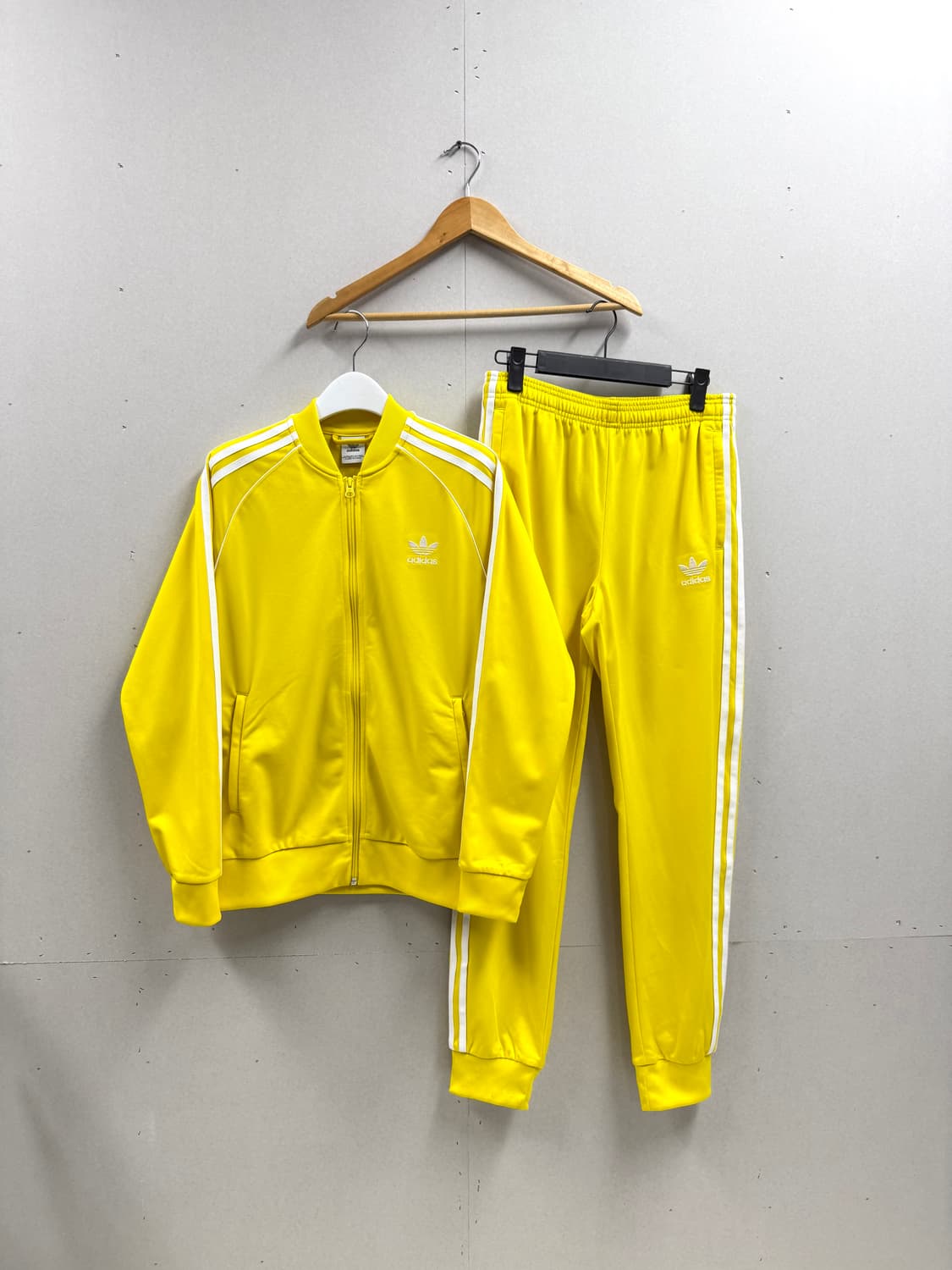 키즈 160 (여성) / 아디다스 슈퍼스타 져지 조거팬츠 세트 상품이미지1