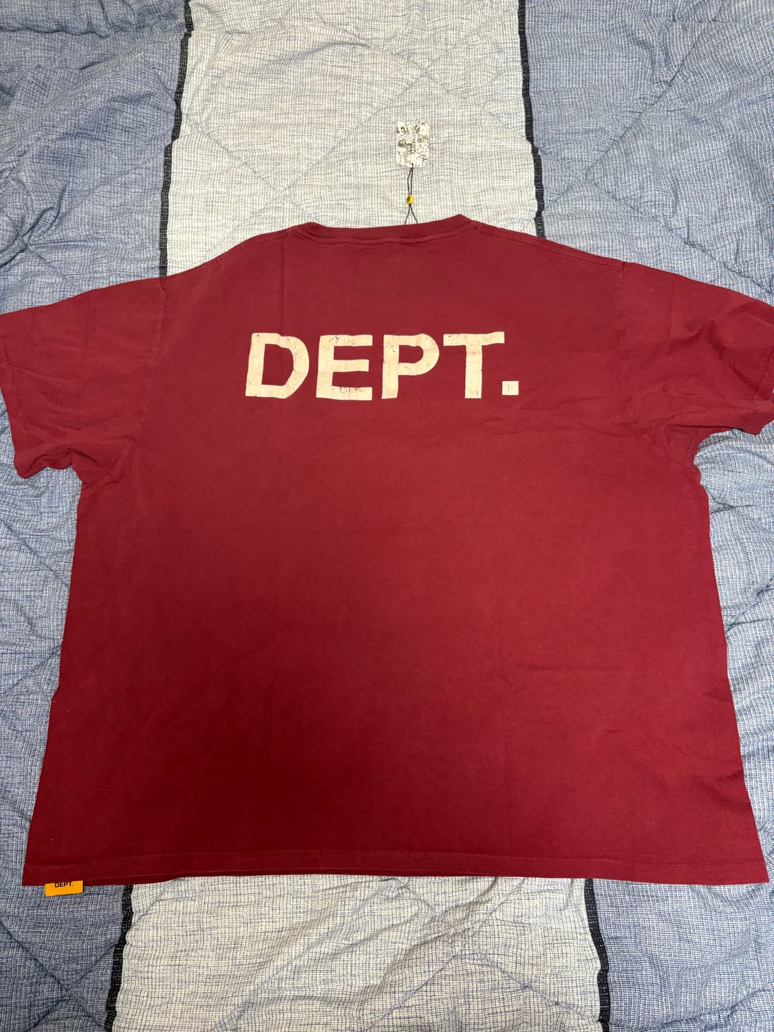 갤러리 디파트먼트 짐로고 반팔 마룬 2XL 상품이미지4