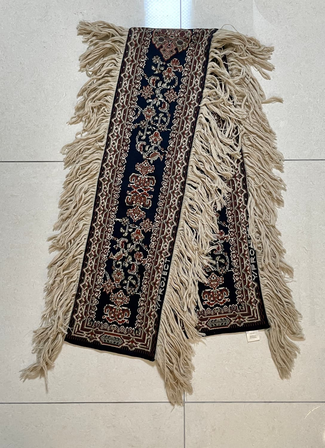 Y PROJECT Y프로젝트 프린지 카페트 스카프 머플러 상품이미지5