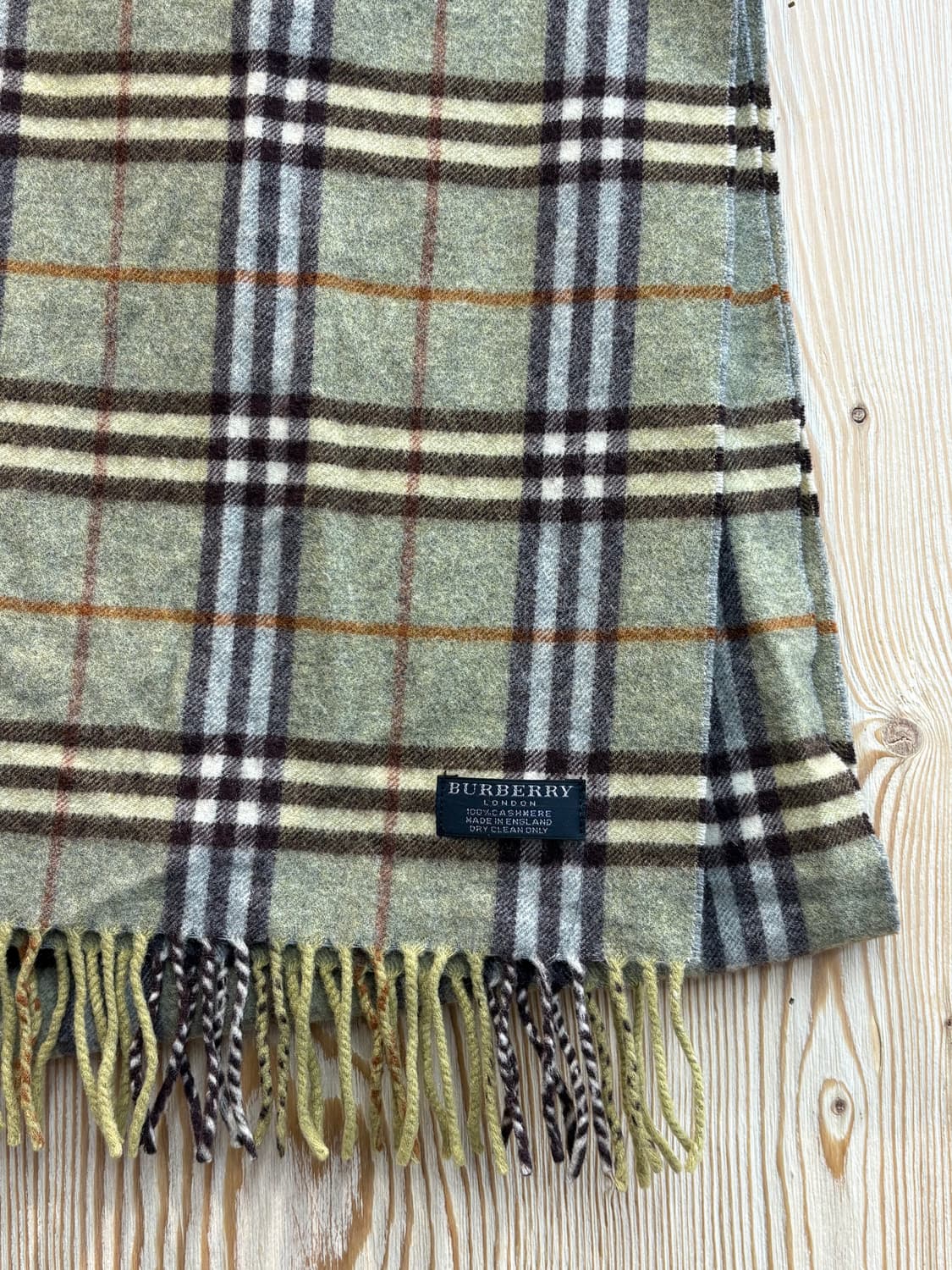 버버리 체크 머플러 상품이미지3