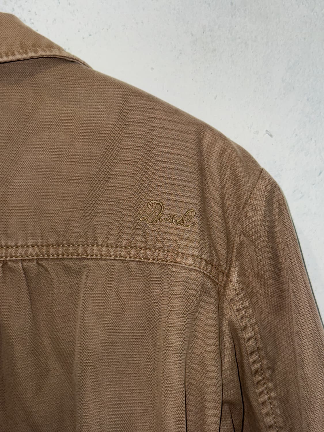 Diesel 벨티트 브라운 자켓 상품이미지6