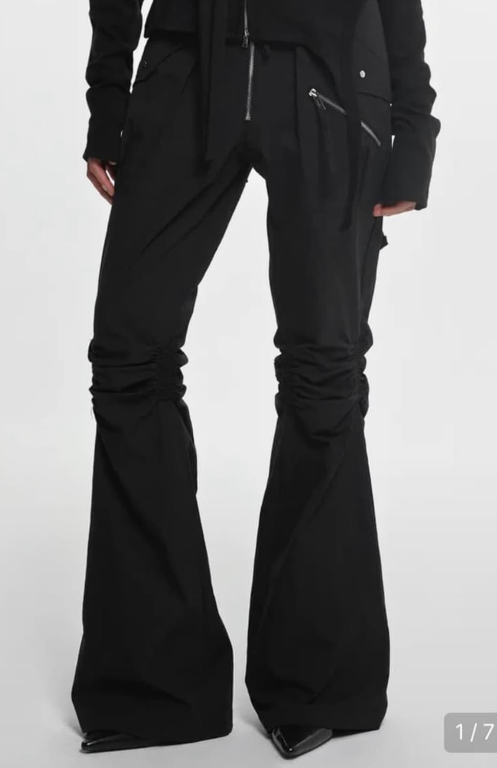 EXPOSURE ZIP DETAIL PANTS (UNISEX) 상품이미지1