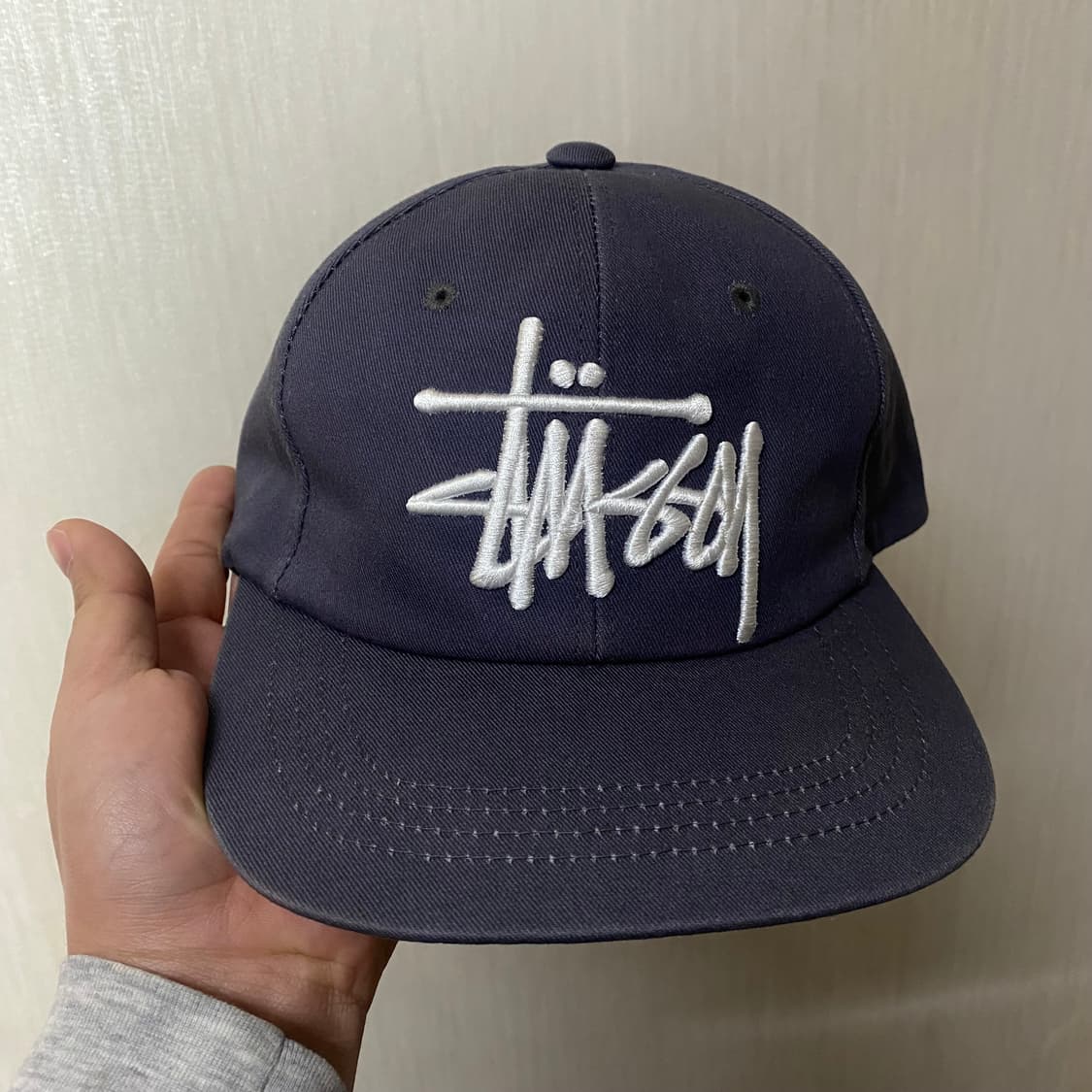 스투시 MILLITAGE 네이비 볼캡 상품이미지1