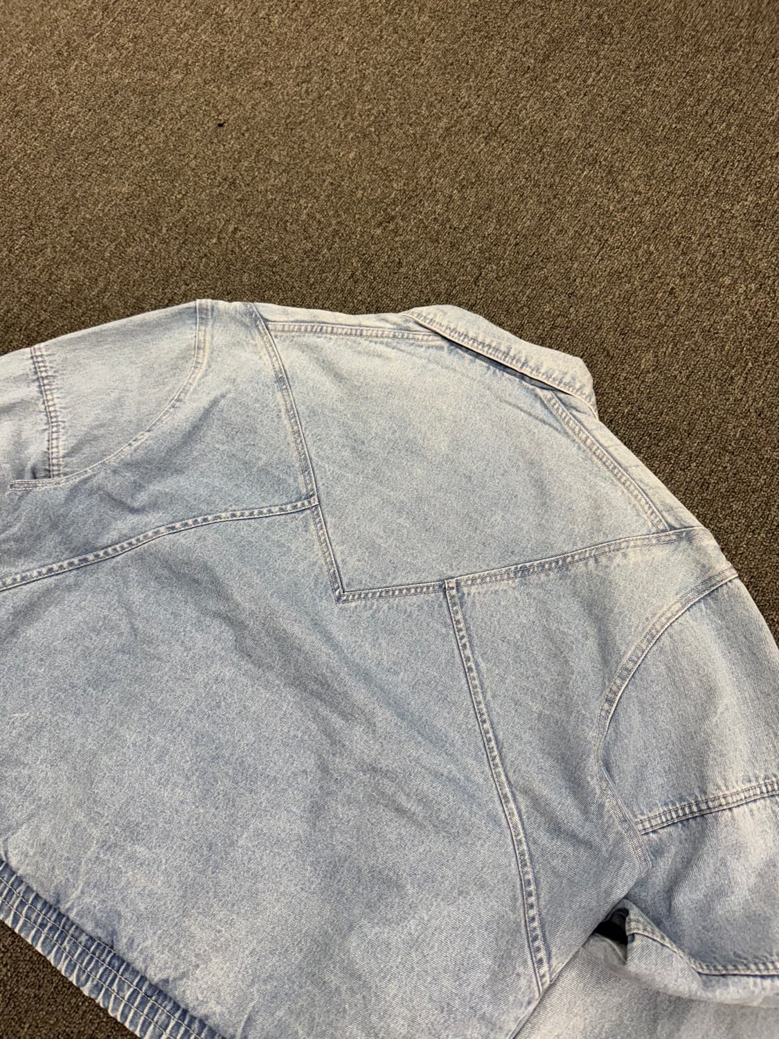 FLYING ACES 빈티지 연청 데님 봄버 자켓 상품이미지7