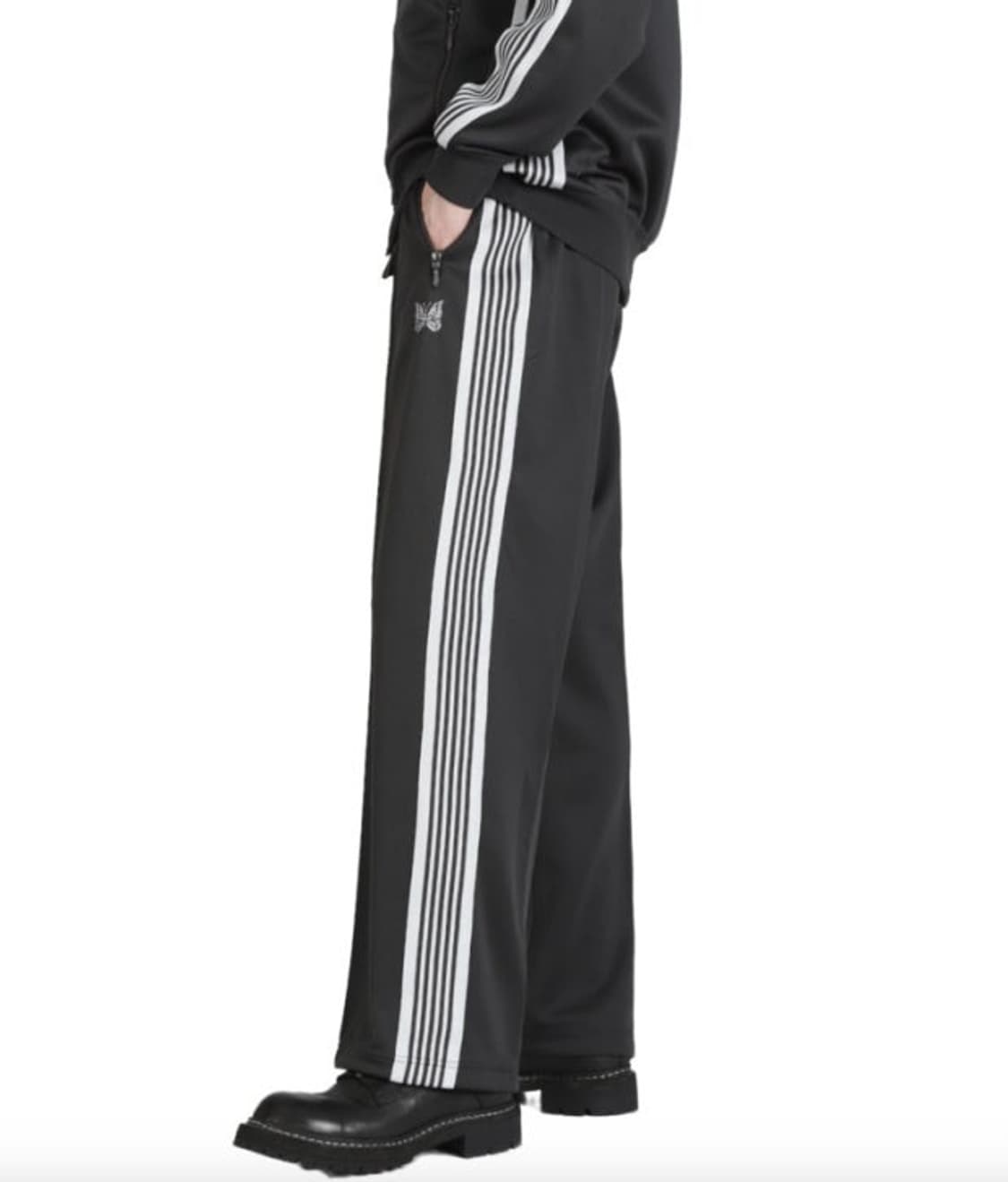 니들스 H.D. 트랙 팬츠 폴리 스무스 차콜 상품이미지2